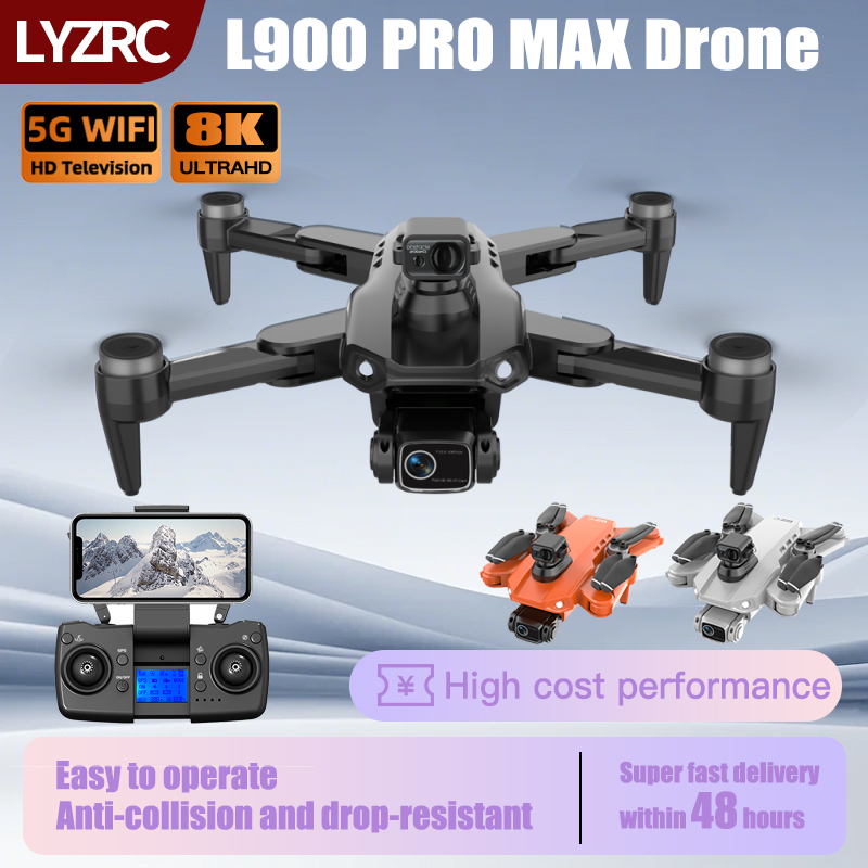 Drone Surveying - LYZRC L900 PRO MAX Laser-Hindernisvermeidung GPS-Drohne