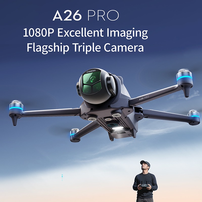 A26 Pro GPS-Drohne mit 4,5-Zol – Drone Thermal Imaging Bewertung und Preis
