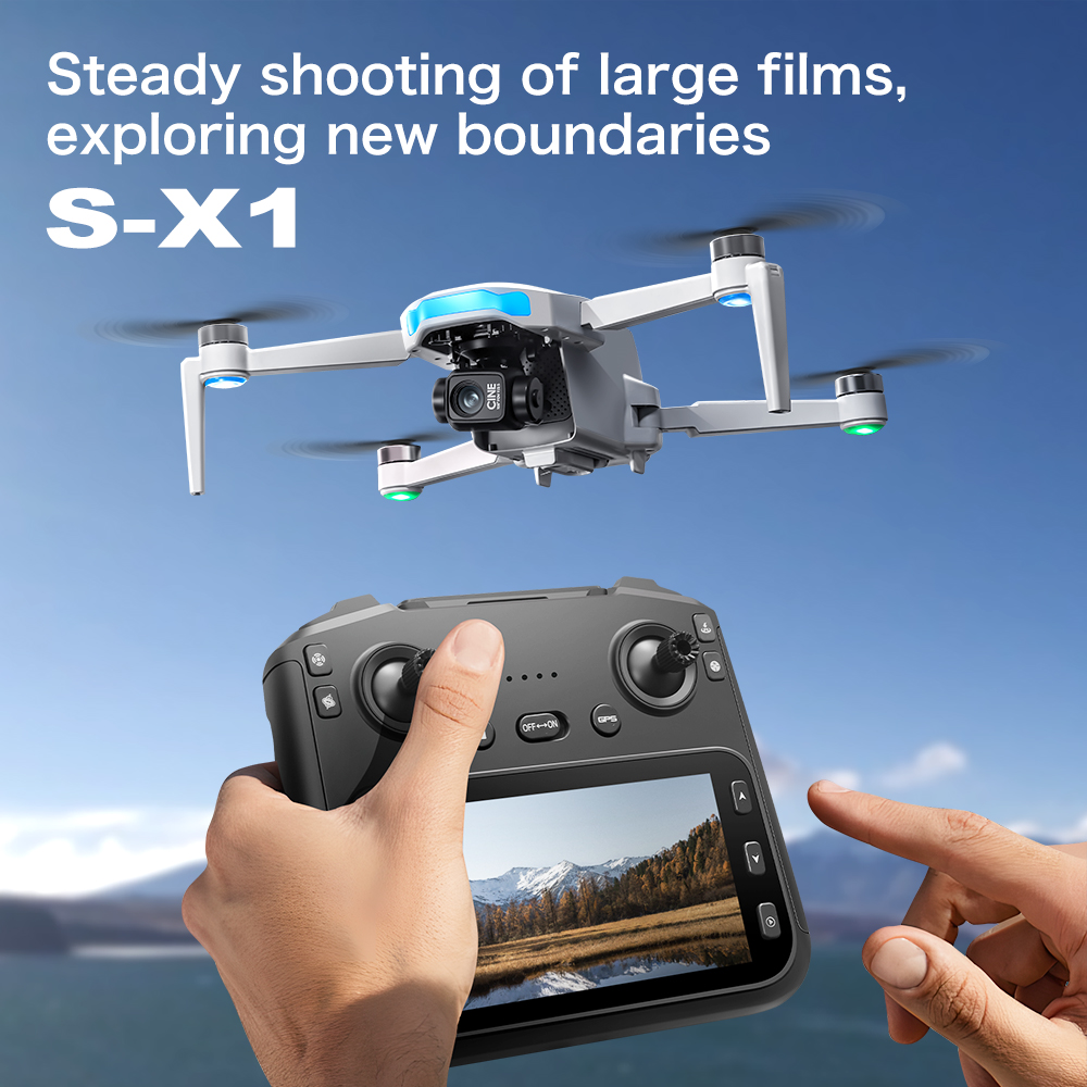Original S-X1 GPS Faltbarer RC – Drone Mapping Bewertung und Preis