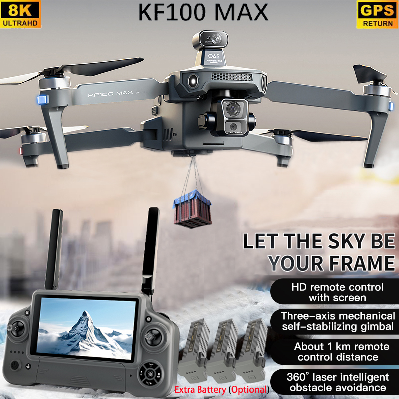 KF100 MAX GPS Drone 4K Kamera  – Drone Thermal Imaging Bewertung und Preis
